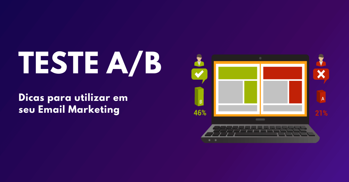 Afinal o que é um teste ab email marketing banner