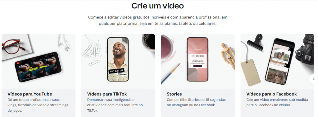 A ferramenta de edição de vídeos do canva oferece diversos recursos para criadores, incluindo aqueles que não são familiarizados com edição de vídeo!