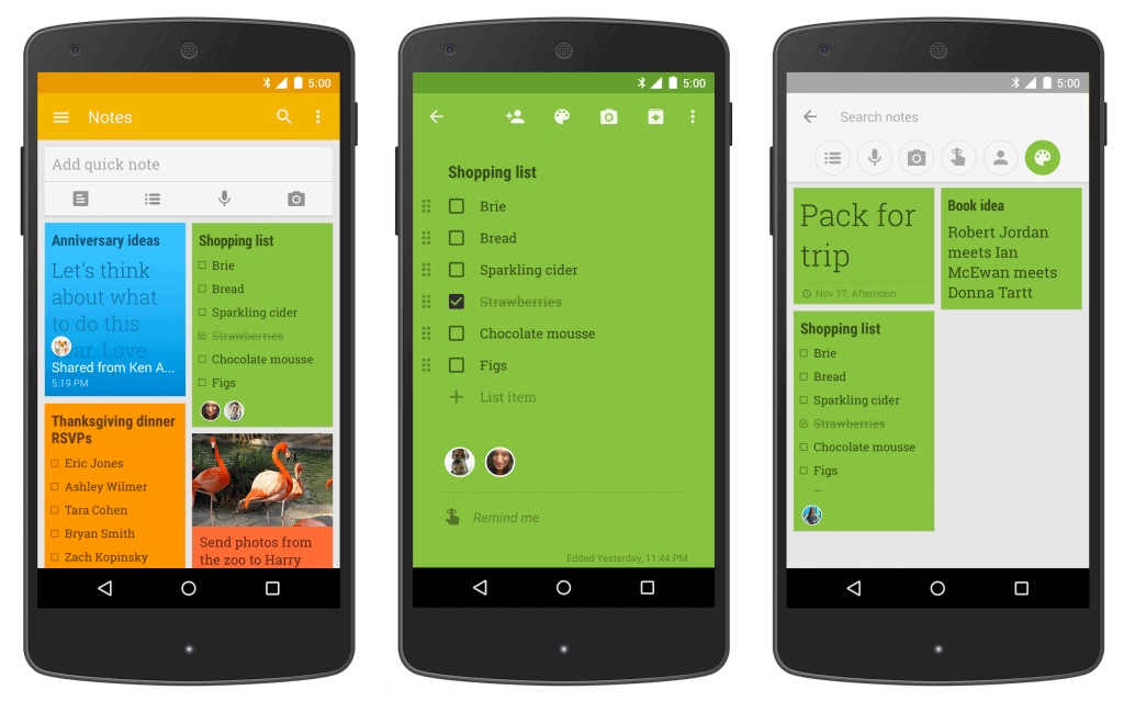 gerenciador de tarefas: Google Keep