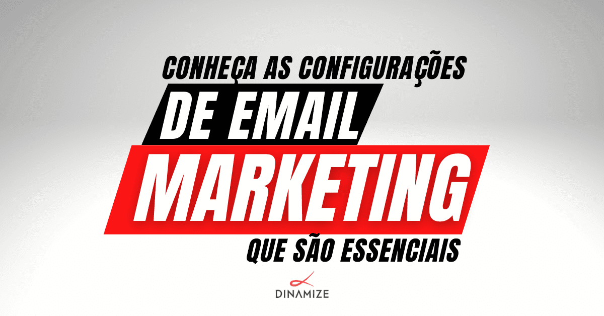 configurações de Email Marketing