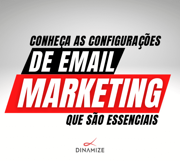 configurações de Email Marketing