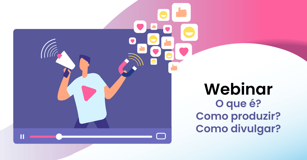 webinar como produzir e divulgar