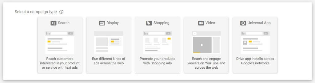 crie sua campanha no google shopping