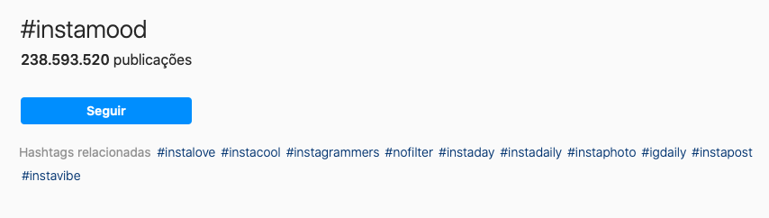 Atente-se ao uso de hashtags mais amplas e genéricas
