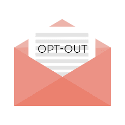 Opt-out - descadastro