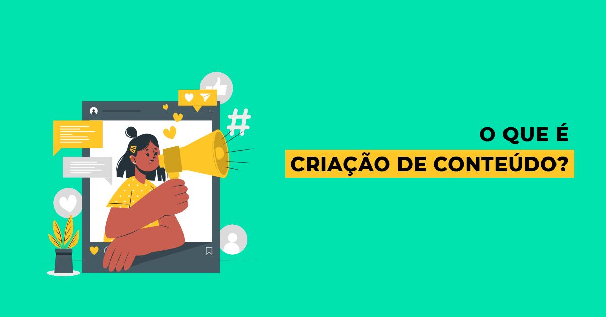 criação de conteúdo