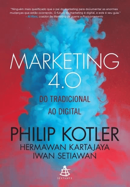 marketing 4.0, um dos livros sobre marketing digital do autor Philip Kotler sobre 