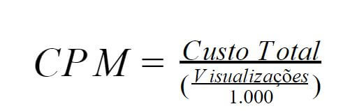 CPM - custo por mil