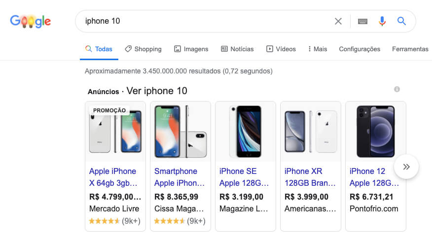 o que é o Google Shopping