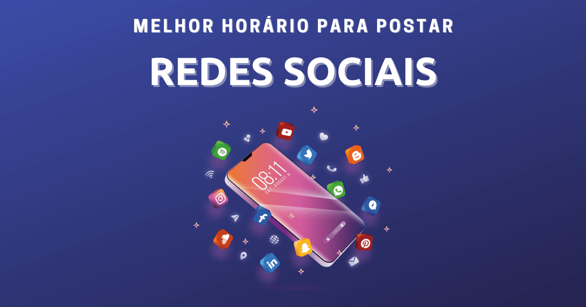 melhor horario redes sociais