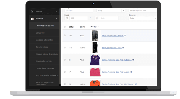 tray - plataforma de ecommerce