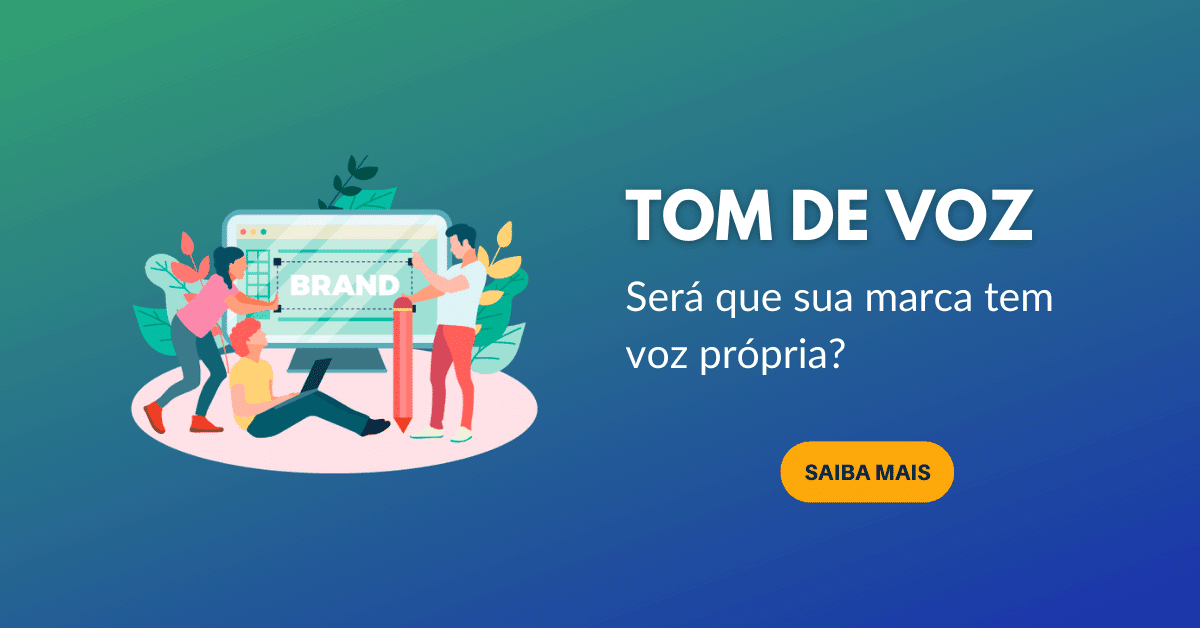 tom de voz da marca