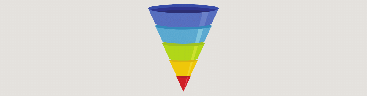 Estruture o funil de vendas para organizar suas ações de marketing