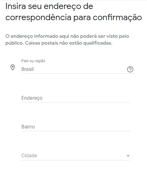 google meu negócio