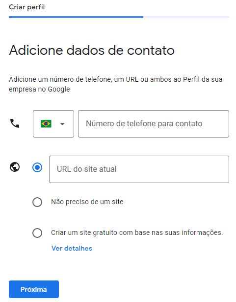 google meu negócio