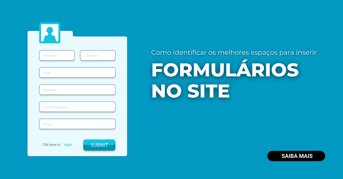 formulários no site