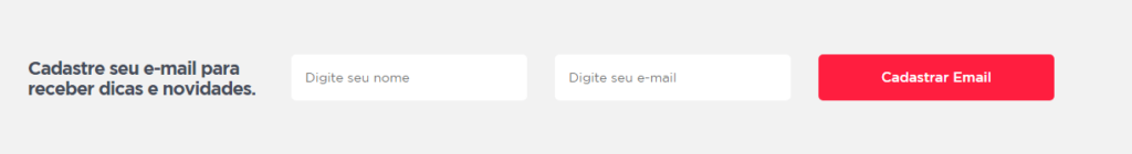 Formulário site da Upside