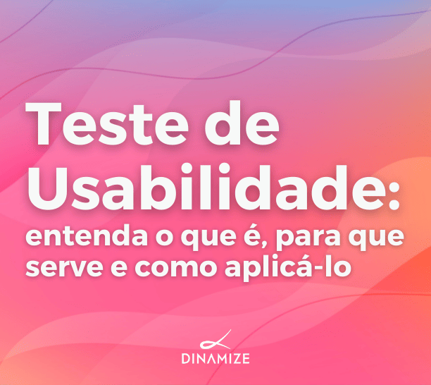 teste de usabilidade