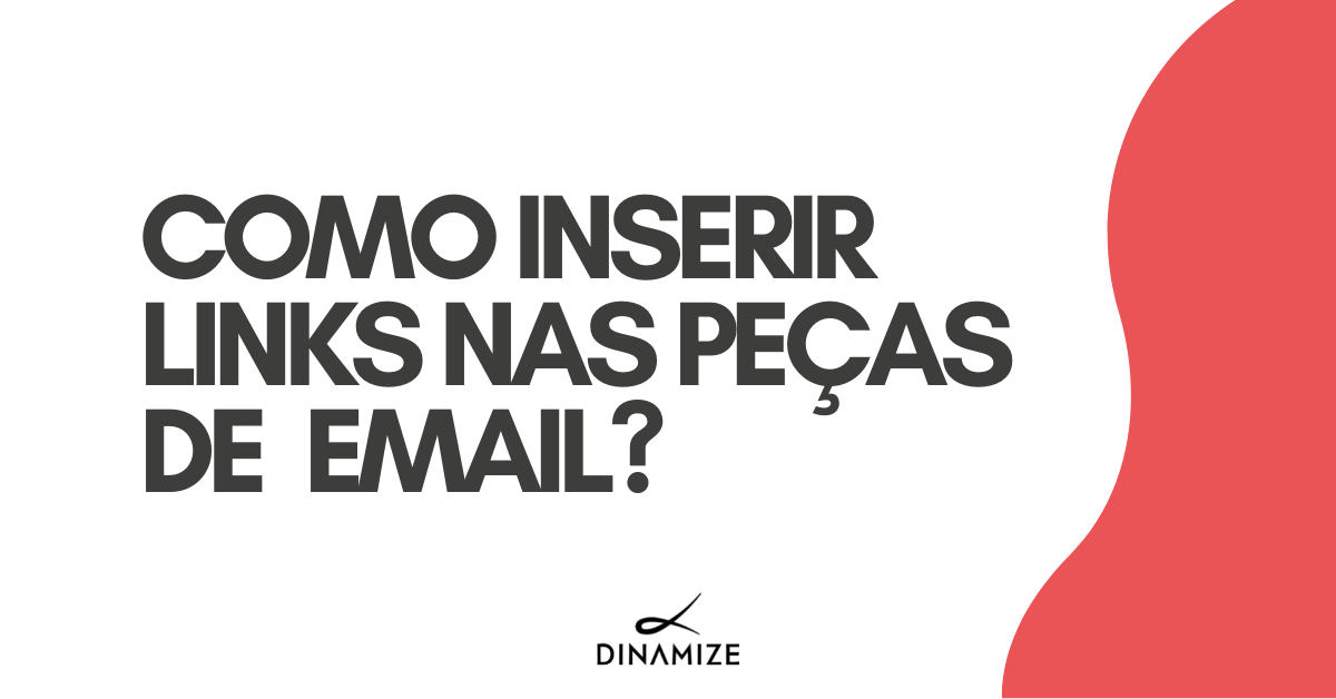 Como inserir links nas peças de email?