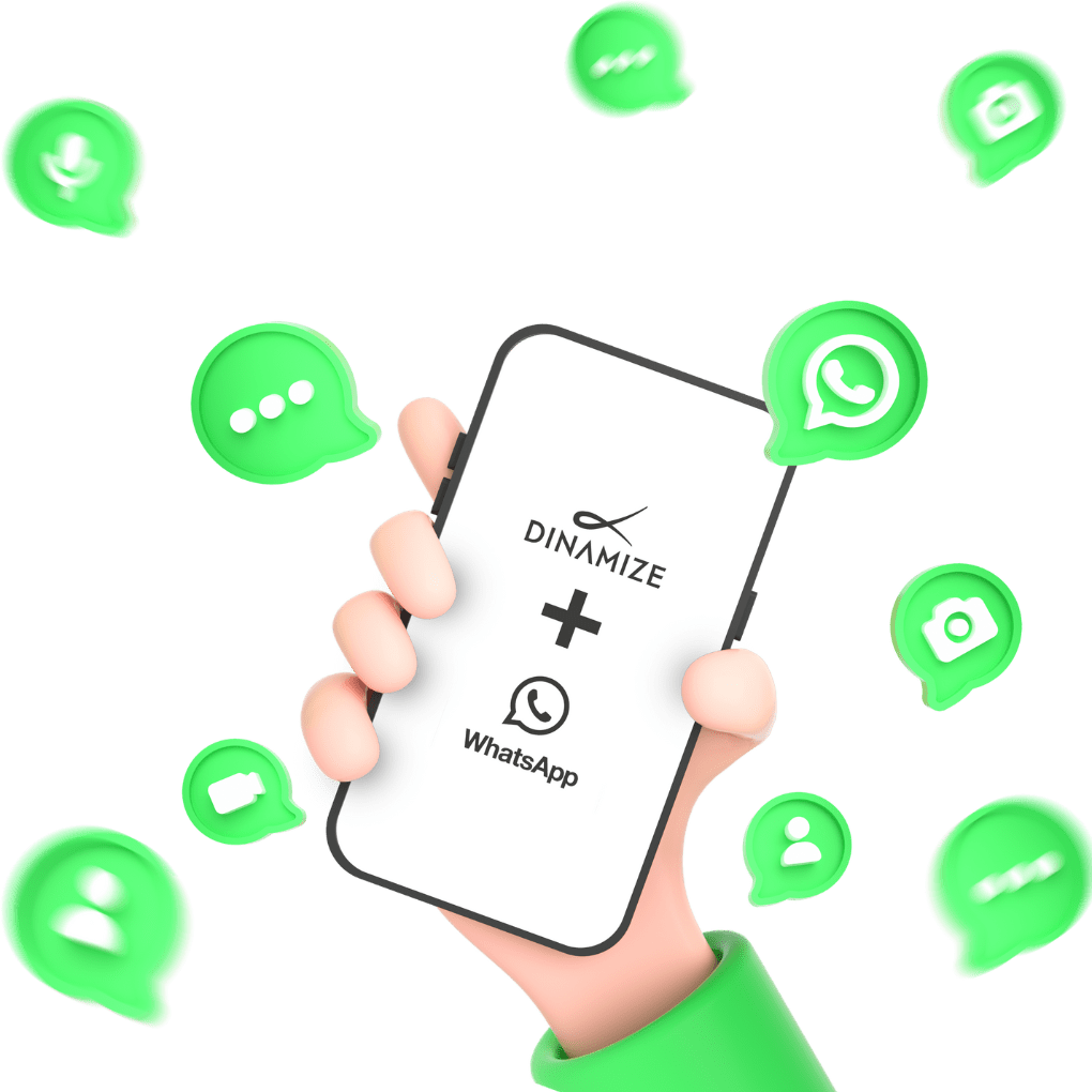 Envios de WhatsApp disponíveis na plataforma da Dinamize